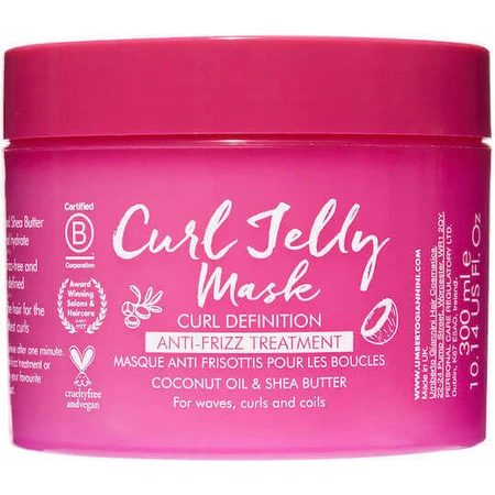 Желейна маска для випрямлення волосся Umberto Giannini Curl Jelly Anti Frizz для випрямлення волосся 300мл: ціни та характеристики