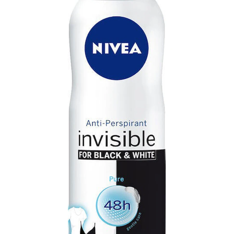 Nivea Nivea Invisible For Black & White Pure Антиперспирант-дезодорант 48 часов спрей 150 мл: цены и характеристики