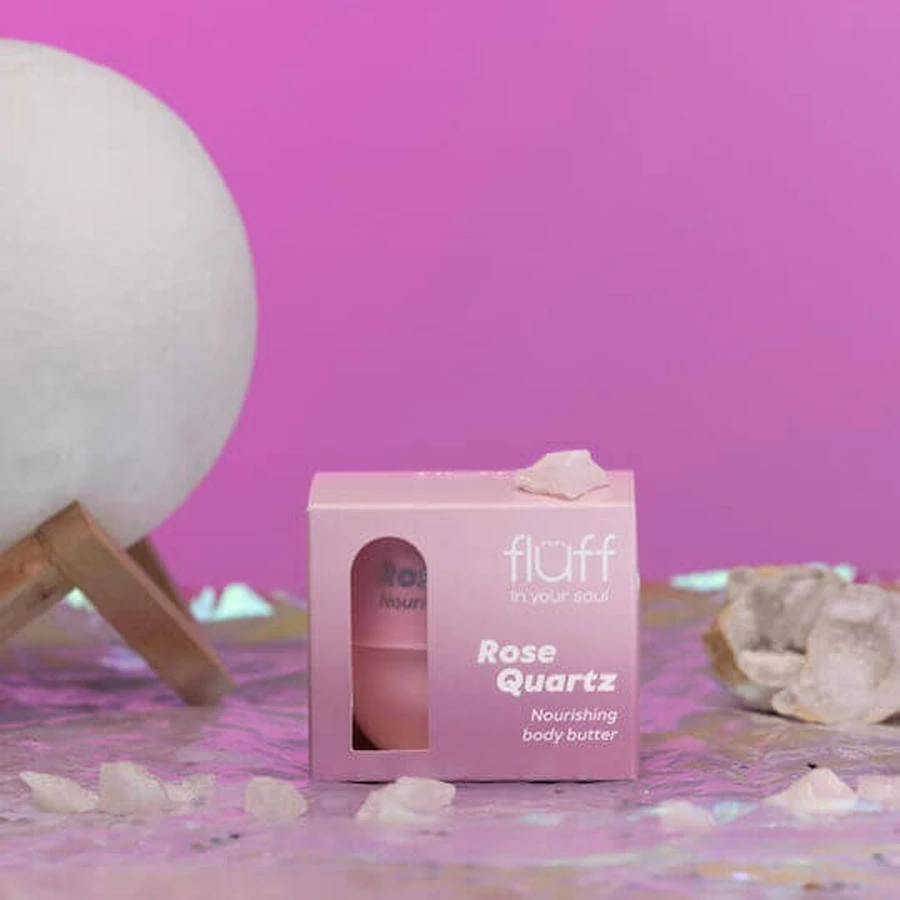 Fluff Rose Rose Quartz Butter Зволожуюче масло для тіла для сухої/дуже сухої шкіри 150мл: ціни та характеристики