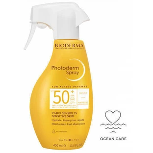 Bioderma Фотодерм Солнцезащитный спрей для лица и тела SPF50+ 300 мл