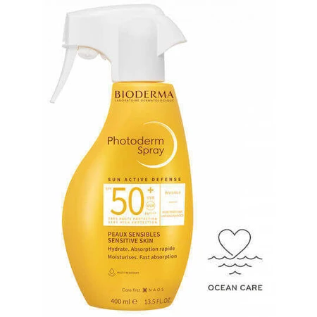 Bioderma Фотодерм Солнцезащитный спрей для лица и тела SPF50+ 300 мл: цены и характеристики