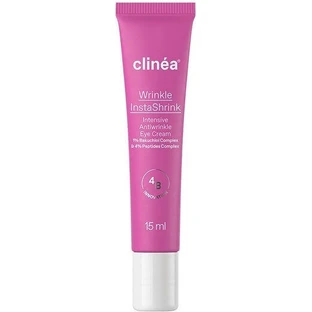 Антивіковий тонізуючий крем для шкіри навколо очей Clinea Wrinkle InstaShrink проти зморшок 15 мл