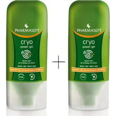 Pharmasept Cryo Power Gel Plus Гель для кріотерапії 2шт 100мл: ціни та характеристики