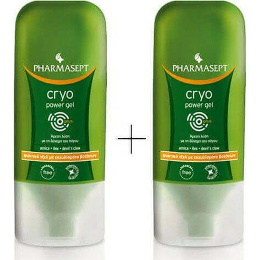 Pharmasept Cryo Power Gel Plus Гель для кріотерапії 2шт 100мл: ціни та характеристики