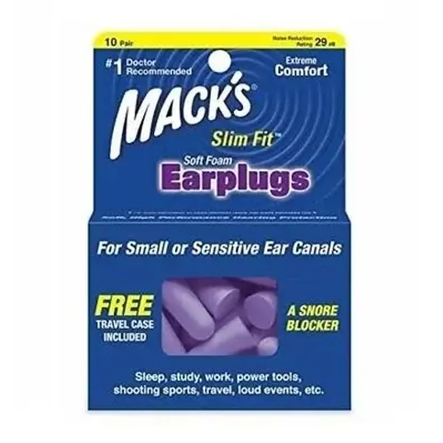 Беруши Mack's Soft Foam Earplugs Original SafeSound Junior из пенопропилена 10 пар: цены и характеристики