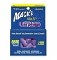 Беруши Mack's Soft Foam Earplugs Original SafeSound Junior из пенопропилена 10 пар