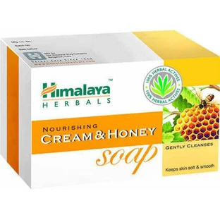 Мило для тіла Himalaya Wellness Nourishing Cream & Honey Soap брусок 75гр
