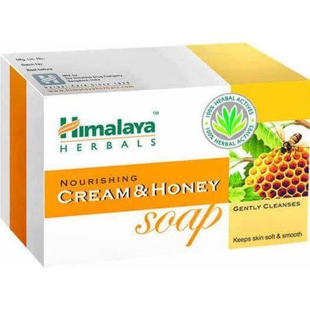 Мило для тіла Himalaya Wellness Nourishing Cream & Honey Soap брусок 75гр: ціни та характеристики