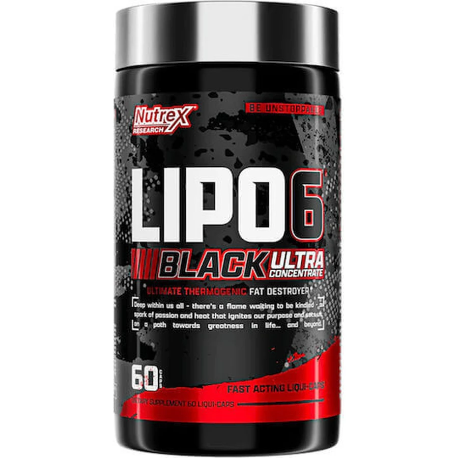 Nutrex Lipo 6 Black 60 капсул: ціни та характеристики