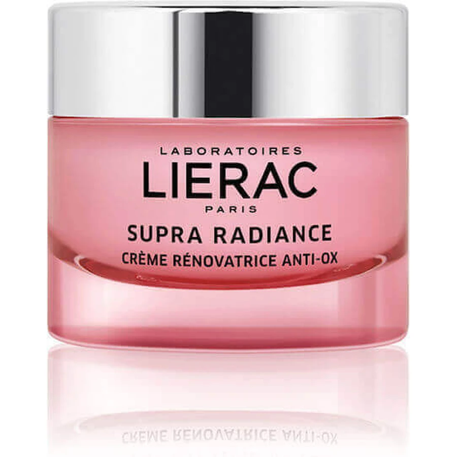 Lierac Supra Radiance Антиоксидантний зволожуючий та омолоджуючий денний крем з гіалуроновою кислотою 50мл: ціни та характеристики