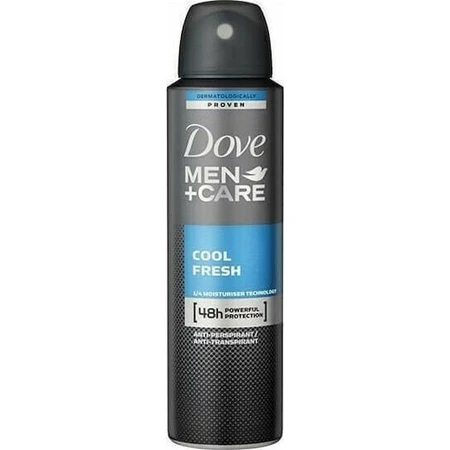 Dove Men+Care Cool Cool Fresh Антиперспирант и дезодорант-антиперспирант 48ч Дезодорант-спрей 150мл: цены и характеристики