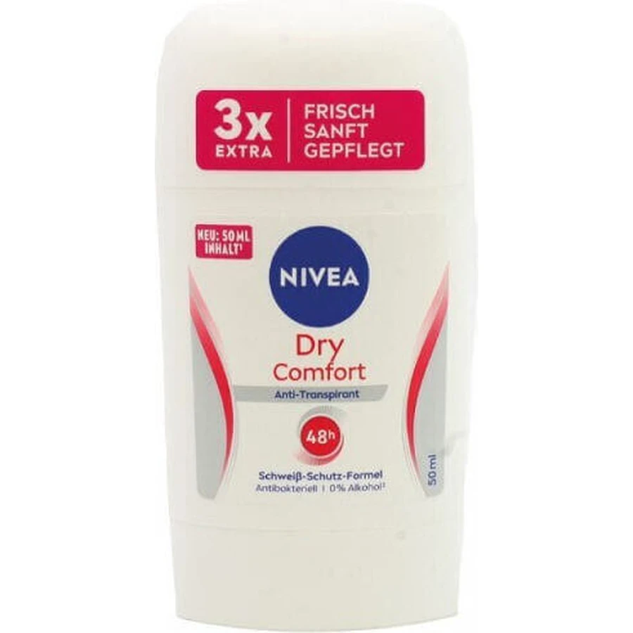 Nivea Дезодорант-антиперспирант ролл-он 48 часов Dry Comfort 50 мл: цены и характеристики