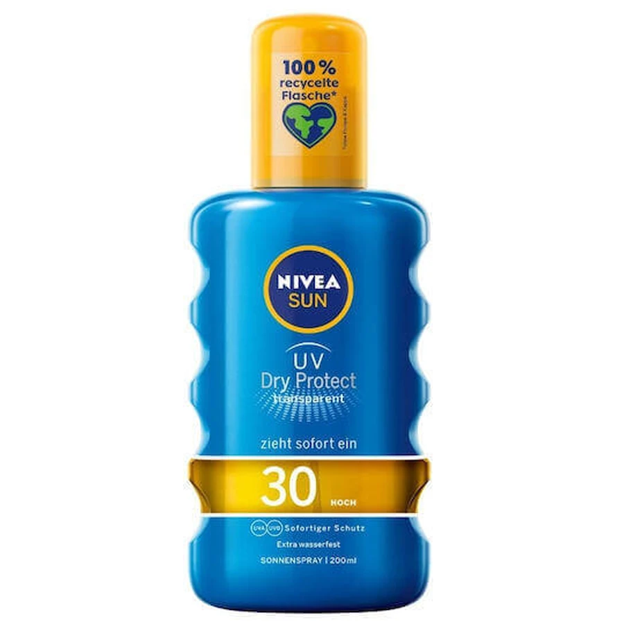 Nivea Sun Солнцезащитный спрей широкого спектра SPF 30 Водостойкая формула 200 мл: цены и характеристики