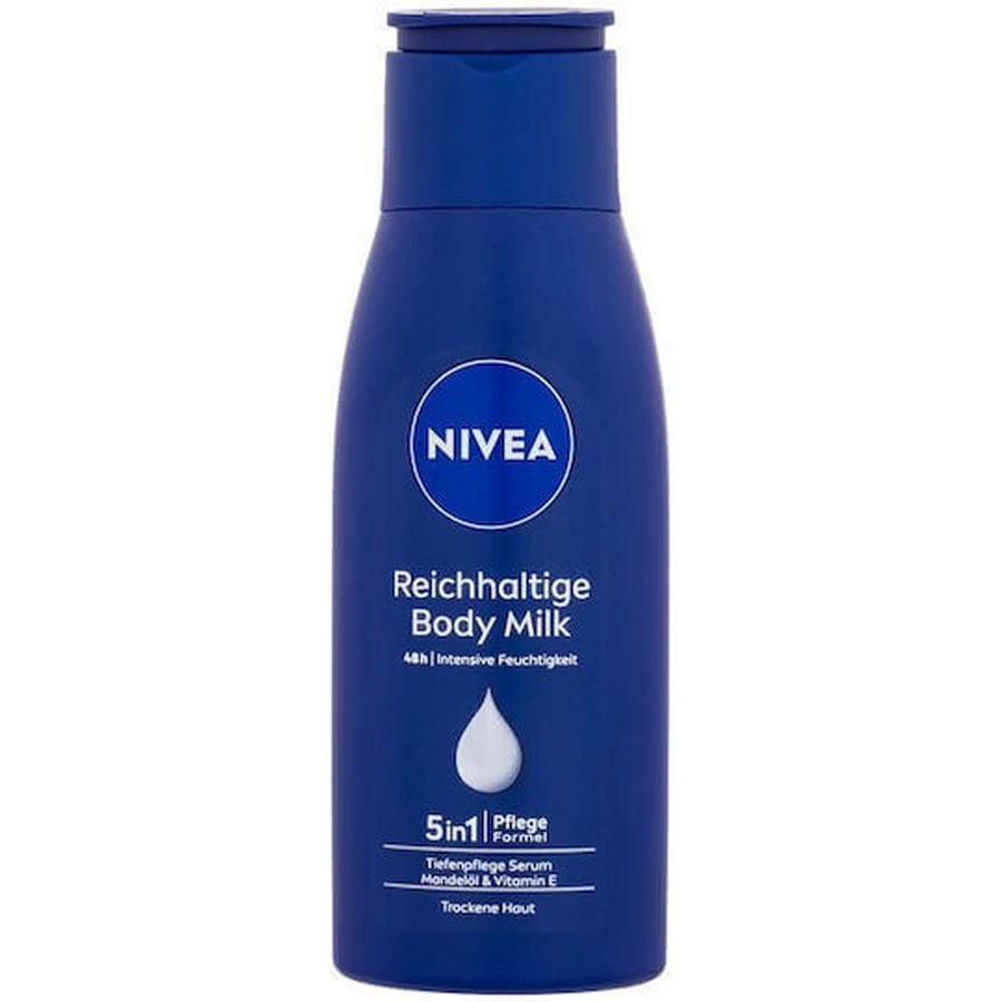Nivea Milk Rich Живильний зволожуючий лосьйон для тіла для всіх типів шкіри 75 мл: ціни та характеристики
