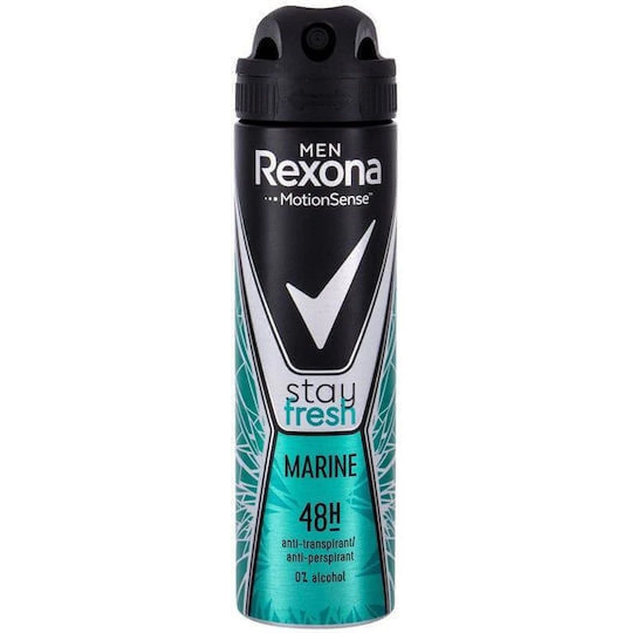 Rexona Men Motion Sense Stay Marine 48h Антиперспірант Дезодорант-спрей 48h Антиперспірант Дезодорант-спрей 150мл: ціни та характеристики