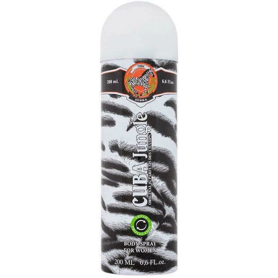 Cuba Original Jungle Zebra Deodorant 24h дезодорант-спрей 200 мл: цены и характеристики
