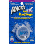 Беруши Mack's Soft Flanged Ear AquaBlock из силикона 1 пара, прозрачные: цены и характеристики