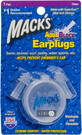 Беруши Mack&#39;s Soft Flanged Ear AquaBlock из силикона 1 пара, прозрачные