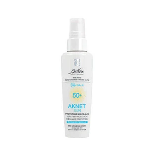 Водостійкий сонцезахисний крем для обличчя Bionike Aknet SPF50 50 мл
