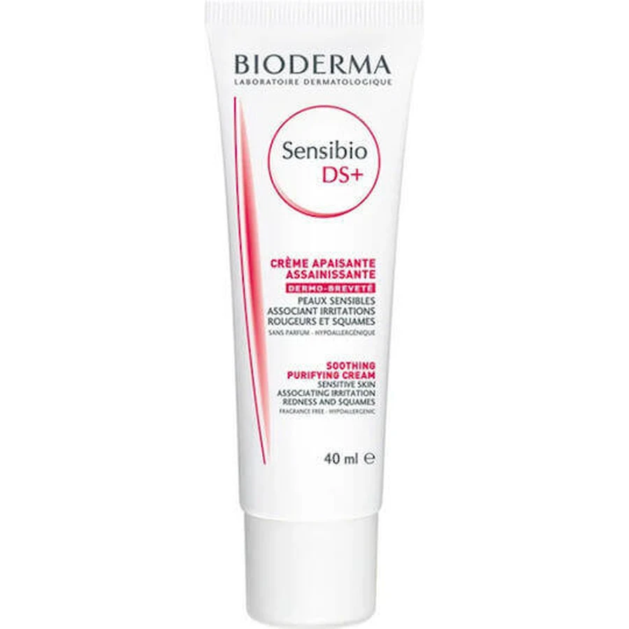 Bioderma Sensibio DS + Дневной крем для лица против пятен и акне 40 мл: цены и характеристики