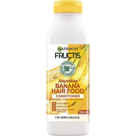 Garnier Fructis Hair Food Banana Восстанавливающий/питательный кондиционер для сухих волос 350 мл: цены и характеристики