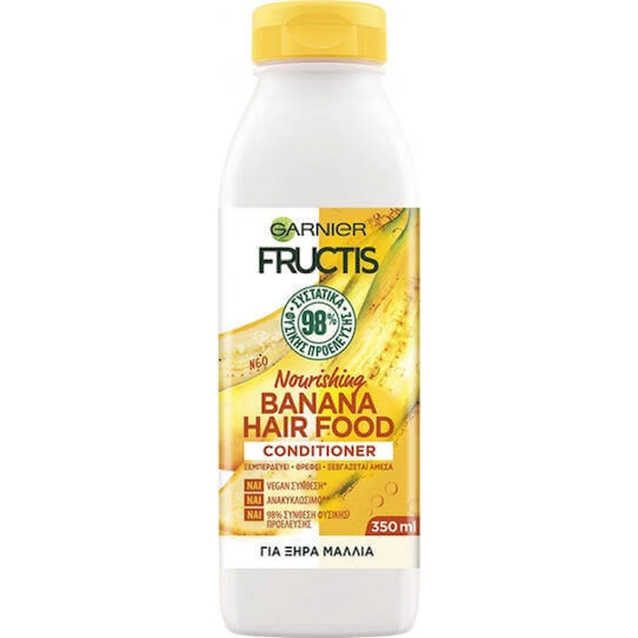 Garnier Fructis Hair Food Banana Восстанавливающий/питательный кондиционер для сухих волос 350 мл: цены и характеристики