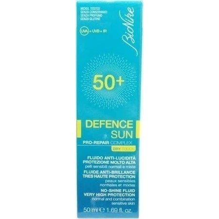 Bionike Defence Sun No Shine Флюїдний сонцезахисний лосьйон для обличчя захист від сонця (SPF) 50 50мл: ціни та характеристики
