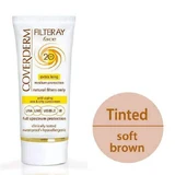 Coverderm Filteray Мягкий коричневый водостойкий солнцезащитный крем для лица SPF20 с пигментом 50 мл