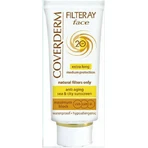 Coverderm Filteray Soft Brown Водостійкий сонцезахисний крем для обличчя SPF20 з пігментом 50 мл: ціни та характеристики