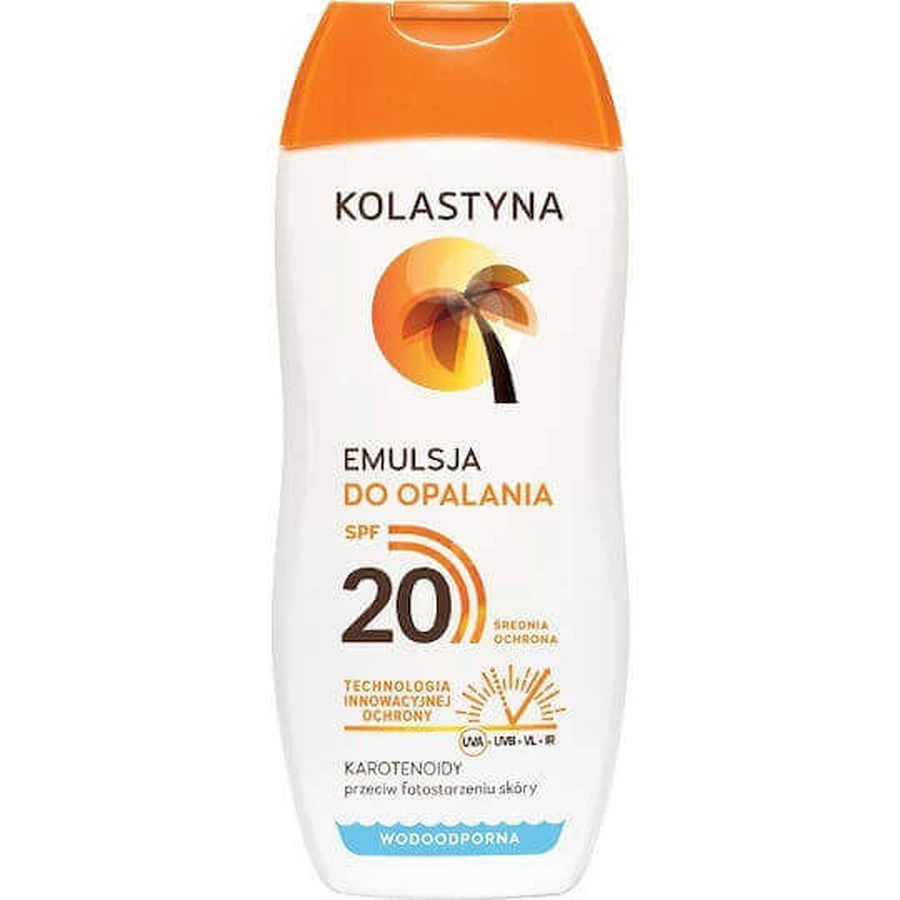 Коластина Водостойкое солнцезащитное масло для тела SPF20 200 мл: цены и характеристики