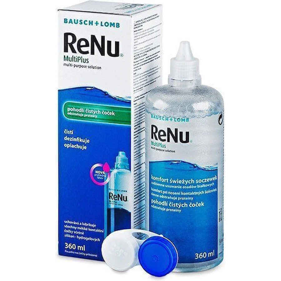 Раствор для контактных линз Bausch & Lomb Renu Multiplus 360 мл: цены и характеристики