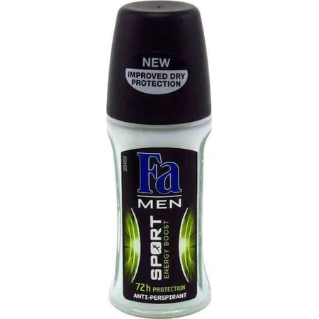 Дезодорант Fa Men Sport Sport Energy Boost Дезодорант 72 год рулонний 50мл: ціни та характеристики
