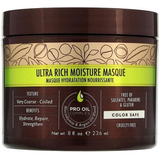 Macadamia Ultra Rich Moisture Mask Very Coarsed - Восстанавливающая маска для волос 236 мл