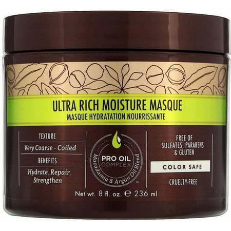 Macadamia Ultra Rich Moisture Mask Very Coarsed - Восстанавливающая маска для волос 236 мл: цены и характеристики