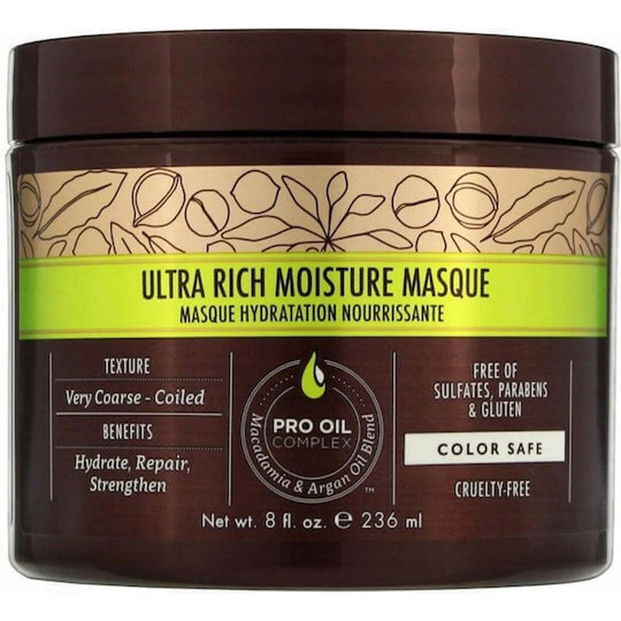 Macadamia Ultra Rich Moisture Mask Very Coarsed - Восстанавливающая маска для волос 236 мл: цены и характеристики