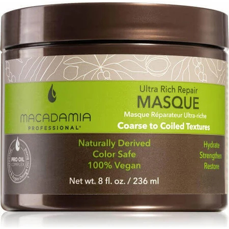 Macadamia Ultra Rich Moisture Mask Very Coarsed - Восстанавливающая маска для волос 236 мл: цены и характеристики