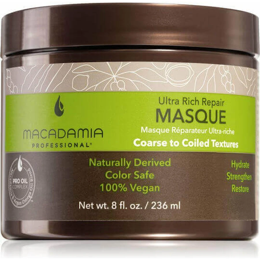 Macadamia Ultra Rich Moisture Mask Very Coarsed - Восстанавливающая маска для волос 236 мл: цены и характеристики