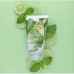 Fluff Lime Ice Tea Зволожуючий лосьйон для тіла з гіалуроновою кислотою для сухої шкіри 150мл