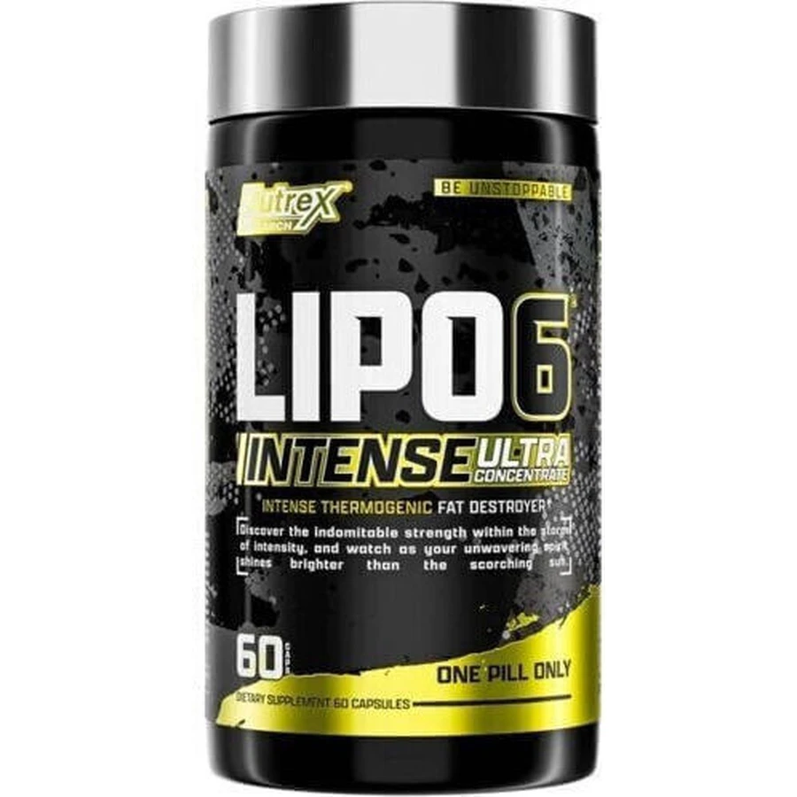 Nutrex Lipo 6 Black Intense Ultra Concentrate с неароматизированным вкусом 60 капс: цены и характеристики
