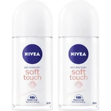 Nivea Talc Sensation Антиперспирант-дезодорант 48ч ролл-он 2х50мл