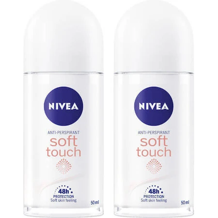 Nivea Talc Sensation Антиперспірант-дезодорант 48 годин у рулоні 2х50мл: ціни та характеристики