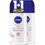Nivea Talc Sensation Антиперспірант-дезодорант 48 годин у рулоні 2х50мл: ціни та характеристики