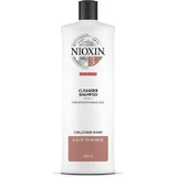 Nioxin System 3 Cleanser Очищающий шампунь против выпадения волос для окрашенных волос 1000 мл