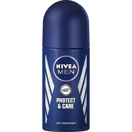 Nivea Men Protect & Care Дезодорант-антиперспирант 48h Roll-On 50 мл: цены и характеристики