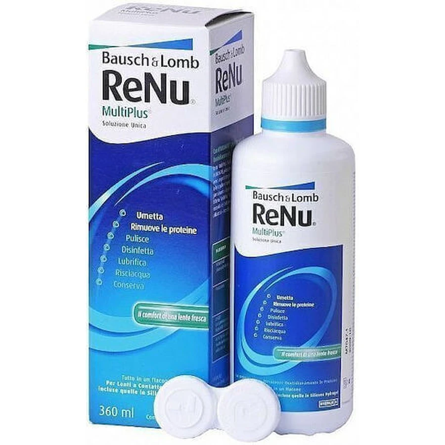 Раствор для контактных линз Bausch & Lomb Renu Multiplus 360 мл: цены и характеристики