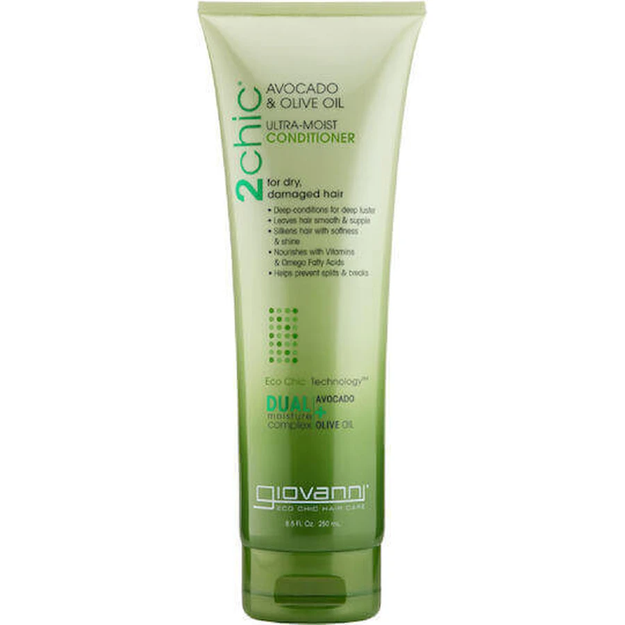 Giovanni 2 Chic Ultra Moist for Dry, Damaged Hair Зволожуючий кондиціонер для сухого, пошкодженого волосся 250 мл: ціни та характеристики