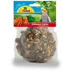 JR Farm (Джиер Фарм) Birds Tasty Cones Big Parakeets & Parrots – Шишка з насінням, зерном, овочами, травами для великих папуг, 195 г: ціни та характеристики