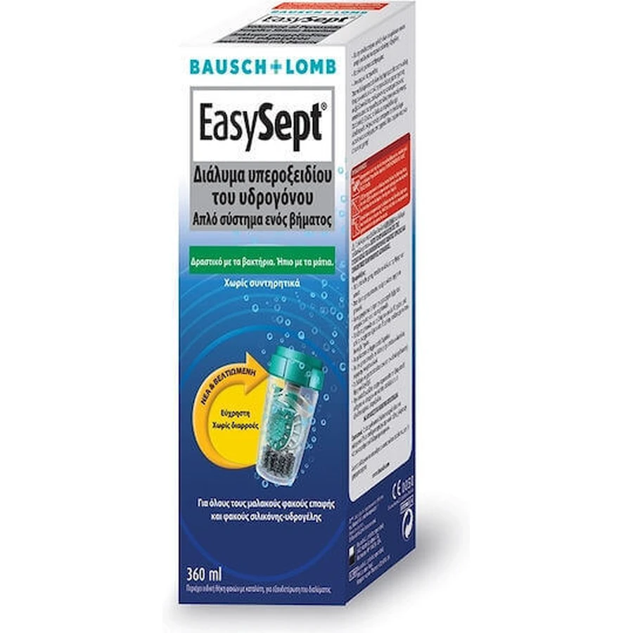 Розчин для контактних лінз Bausch & Lomb EasySept 360 мл: ціни та характеристики