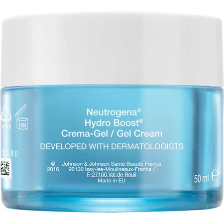 Neutrogena Hydro Boost Gel Cream 24h Денний зволожуючий гель для обличчя з гіалуроновою кислотою 50мл: ціни та характеристики