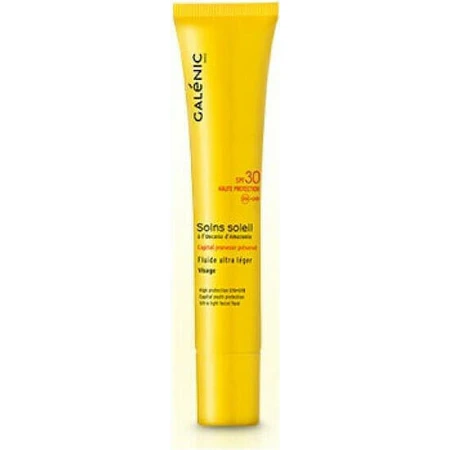 Galenic Soins Soleil Ultra-Light Fluid Sun Protection Face Cream SPF30 40ml: цены и характеристики